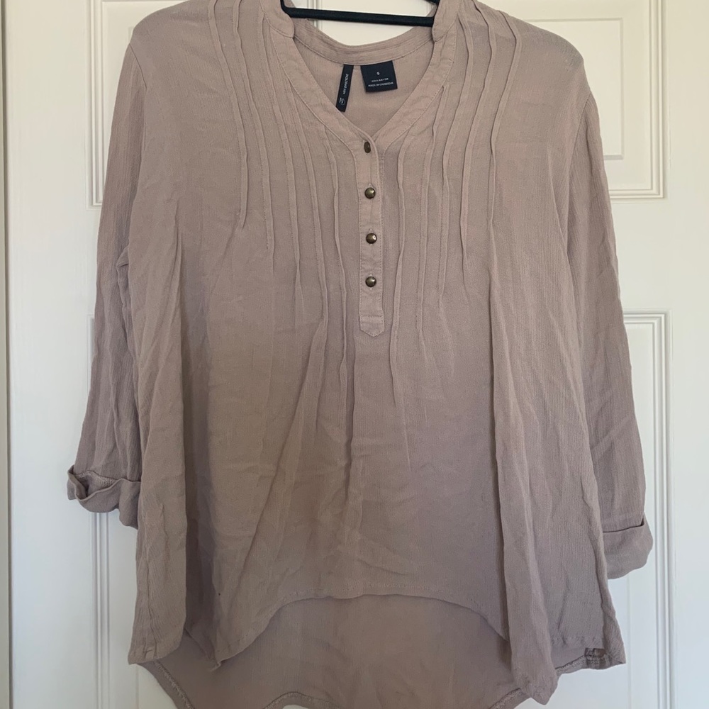 Tan blouse